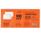 Busta a sacco Competitor FSC - strip adesivo - 19 x 26 cm - 80 gr - bianco - Pigna Envelopes - conf. 100 pezzi