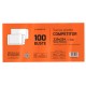Busta a sacco Competitor FSC - strip adesivo - 23 x 33 cm - 80 gr - bianco - Pigna Envelopes - conf. 100 pezzi