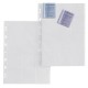 Buste forate Atla MA - 21 x 29,7 cm - PP - porta matrici assegni - 12 spazi 65 x 72mm - liscio - Sei Rota - conf. 10 pezzi
