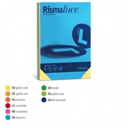 Carta Colorata RismaLuce FAVINI A66X313 - A3 - 90 gr. 300 Fg. - in 8 colori