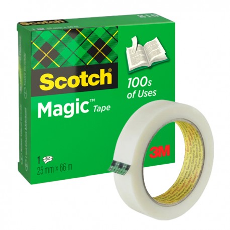 Nastro adesivo Magic 810 - permanente - 2,5 cm x 66 m - trasparente - Scotch