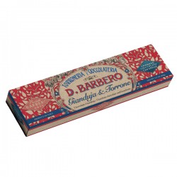 Torrone gianduja - con granella di torrone - in astuccio - 260 gr - Barbero