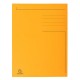 Cartellina 3 lembi con stampa Forever - 280 gr - A4 maxi - arancione - Exacompta