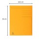 Cartellina 3 lembi con stampa Forever - 280 gr - A4 maxi - arancione - Exacompta