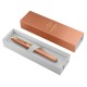 Penna stilografica IM Monochrome Rituals Orange - punta M - arancione - Parker