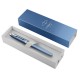 Penna stilografica IM Monochrome Rituals Blue - punta M - blu - Parker