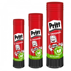 Colla Stick - 43 gr + 11 gr - bianco - Pritt - expo 50 + 25 pz