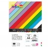Busta carta Deco - A4 - 200 gr - colori assortiti - 12 fogli - DECO