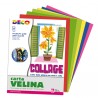 Carta velina - 50 x 76 cm - assortimento 5 colori - Deco - busta 25 fogli