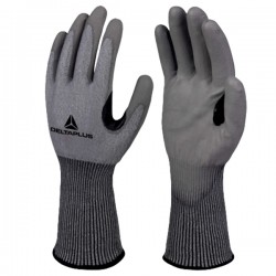 Guanto antitaglio Venicut C02 - maglia softnocut - palmo in poliuretano - taglia 10 - grigio - Deltaplus