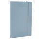 Cartella progetto con elastico HOLOS - 34,5 x 23,5 cm - dorso 3 cm - azzurro - Fellowes