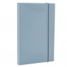 Cartella progetto con elastico HOLOS - 34,5 x 23,5 cm - dorso 3 cm - azzurro - Fellowes