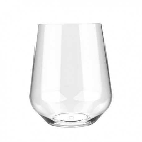 Bicchiere Elegance - 360 ml - tritan - trasparente - Leone - conf. 6 pezzi