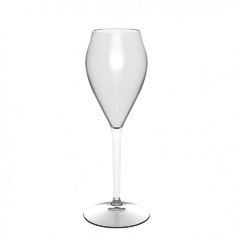 Flute Petit Perlage - 160 ml - tritan - trasparente - Leone - conf. 6 pezzi