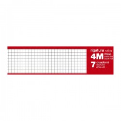 Maxiquaderno Maxi Filter - A4 - 4mm - 21 fogli - 80 gr - Blasetti