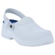 Calzatura sabot Maubec 4 SBEA SR - microfibra - numero 47 - bianco - Deltaplus