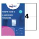 Portabadge A6 - in plastica - laser/inkjet - 105 x 148 mm - Avery - Conf. 50 pezzi