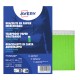 Braccialetti identificativi - in Tyvek - verde fluo - 265 x 19 mm - 50 fogli - 10 et/fg - Avery - Conf. 500 pezzi
