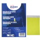 Braccialetti identificativi - in Tyvek - giallo fluo - 265 x 19 mm - 50 fogli - 10 et/fg - Avery - Conf. 500 pezzi