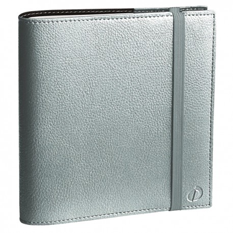 Agenda settimanale Time&Life 2026 - 16 x 16 cm - argento - Quo Vadis