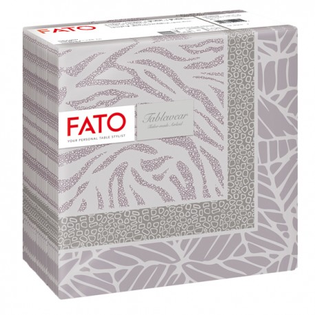 Tovagliolo linea AirLaid - carta - 40 x 40 cm - polvere - Fato - conf. 50 pezzi