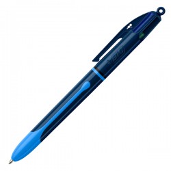 Penna 4 Colours Smooth - colori assortiti - Bic - expo 36 pezzi