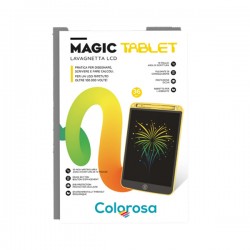 Lavagnetta LCD - 10" - 16,5 x 0,9 x 24,9 cm - colori assortiti - Colorosa