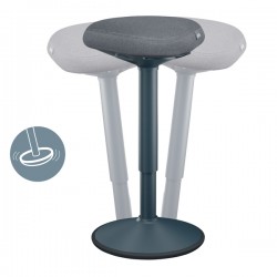Sgabello Active Comfort in piedi - grigio scuro - Leitz