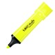 Evidenziatore Flat - punta a scalpello - tratto da 1,2mm-4,6mm - giallo - Bic - conf. 12 pezzi