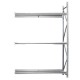 Kit scaffale - modulo estensione - per pneumatici - 3 ripiani - 150 x 50 x 200 cm - acciaio - Tecnotelai