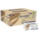 Asciugamani piegati a Z EcoNatural - 2 veli - 20,5 gr - 23,5 x 21,5 cm - goffratura corda - avana - Lucart - conf. 220 pezzi