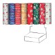 Carta regalo riciclata fantasie natale - 100 fogli - 70x100cm - fantasie assortite - Rex Sadoch