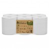 Asciugamani in rotolo Autocut Simplify - 19,6 cm x 130 m - diametro 18,5 cm - 19,5 gr - 2 veli - bianco - Papernet