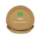 Vaschette cartaforno per friggitrice ad aria - in busta - diametro 20 cm - altezza 4,5 cm - avana - Perfetto Kitchen - conf. 25 