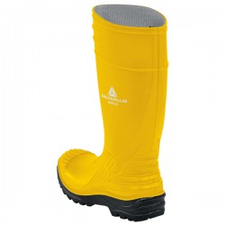 Stivali di sicurezza Iron S5 SRC - taglia 48 - PVC - giallo - Deltaplus
