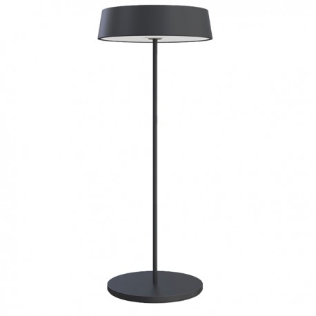 Lampada da tavolo 901 - c/aggancio magnetico - 10 x 30 cm - alluminio - nero - Palmina