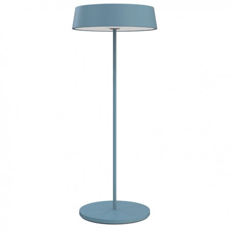 Lampada da tavolo 901 - c/aggancio magnetico - 10 x 30 cm - alluminio - blu - Palmina