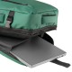 Zaino Travel Backpack Drop2Go - 30 x 15 x 45 cm - gomma - verde - In Tempo