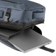 Zaino Travel Backpack Drop2Go - 30 x 15 x 45 cm - gomma - blu - In Tempo