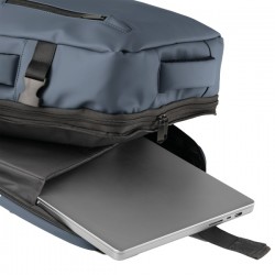 Zaino Travel Backpack Drop2Go - 30 x 15 x 45 cm - gomma - blu - In Tempo