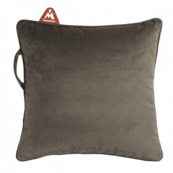 Cuscino Riscaldante - 45 x 45 cm - velluto - marrone - Montandor