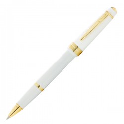 Penna roller Bailey Light - punta F - fusto bianco - Cross