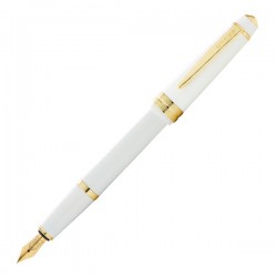 Penna stilografica Bailey Light - punta M - fusto bianco - Cross