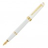 Penna stilografica Bailey Light - punta M - fusto bianco - Cross