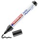 Marcatore per tessuto 4500 - punta tonda - da 2 a 3mm - nero - Edding