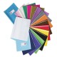 Coprimaxi Gold - c/alette - 21 x 30 cm - PVC - 300 mic - laccato - bianco - Colorosa