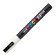 Marcatore a base d'acqua Uni Posca PC3M - punta fine da 0,9mm a 1,3mm - bianco - Uni Mitsubishi