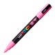 Marcatore a base d'acqua Uni Posca PC3M - punta fine da 0,9mm a 1,3mm - rosa - Uni Mitsubishi