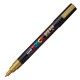 Marcatore a base d'acqua Uni Posca PC3M - punta fine da 0,9mm a 1,3mm - oro - Uni Mitsubishi