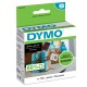 Rotolo 750 etichette LW S0929120 - 25 x 25 mm - carta - multiuso - removibile - bianco - Dymo